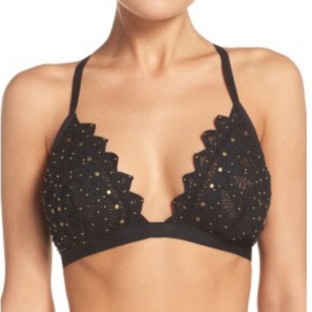 MSRP $128 Free People Tonight Tonight Triangle Bralette - Picture 3 of 6